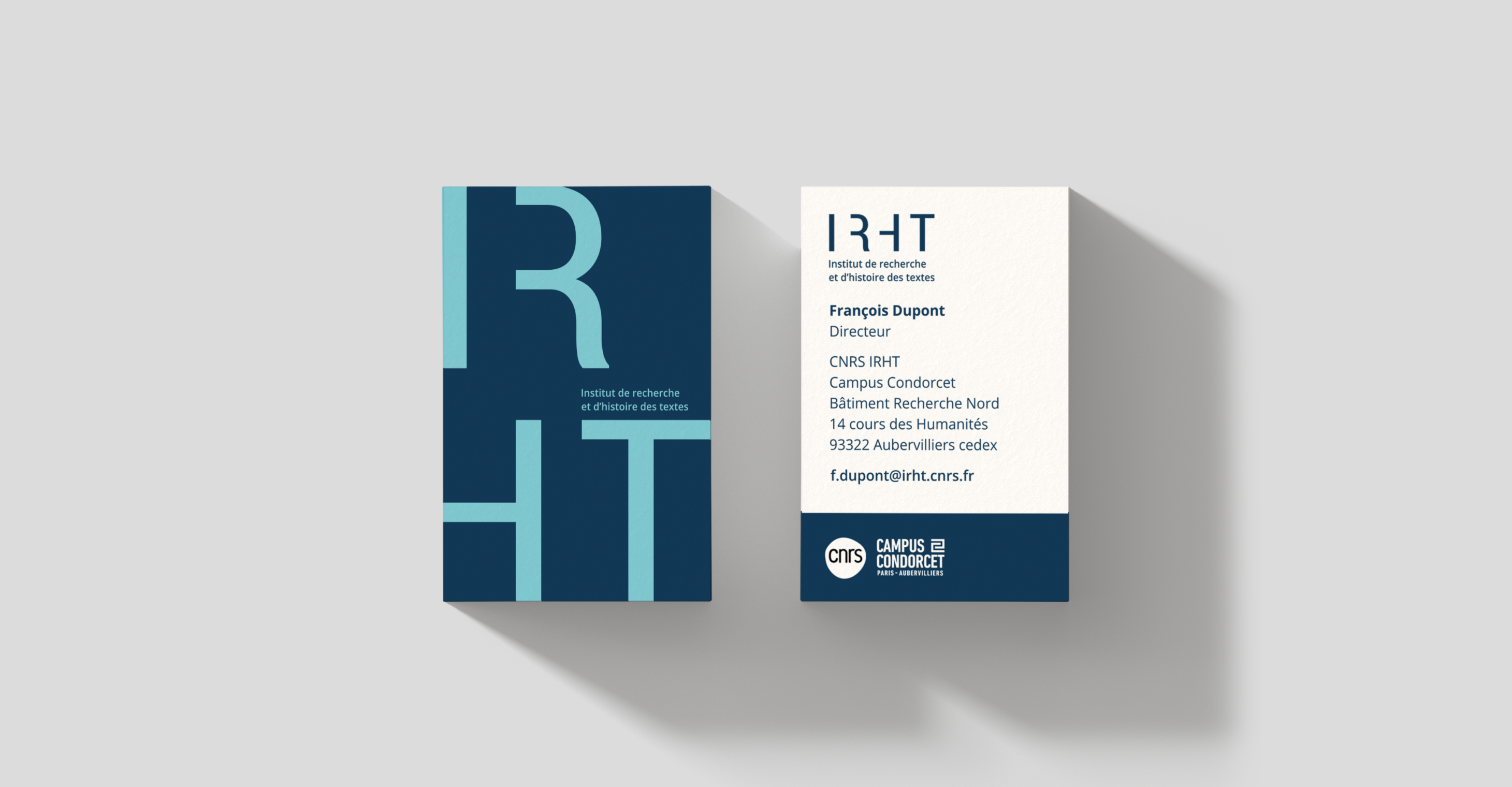 irht cartes de visite business cards