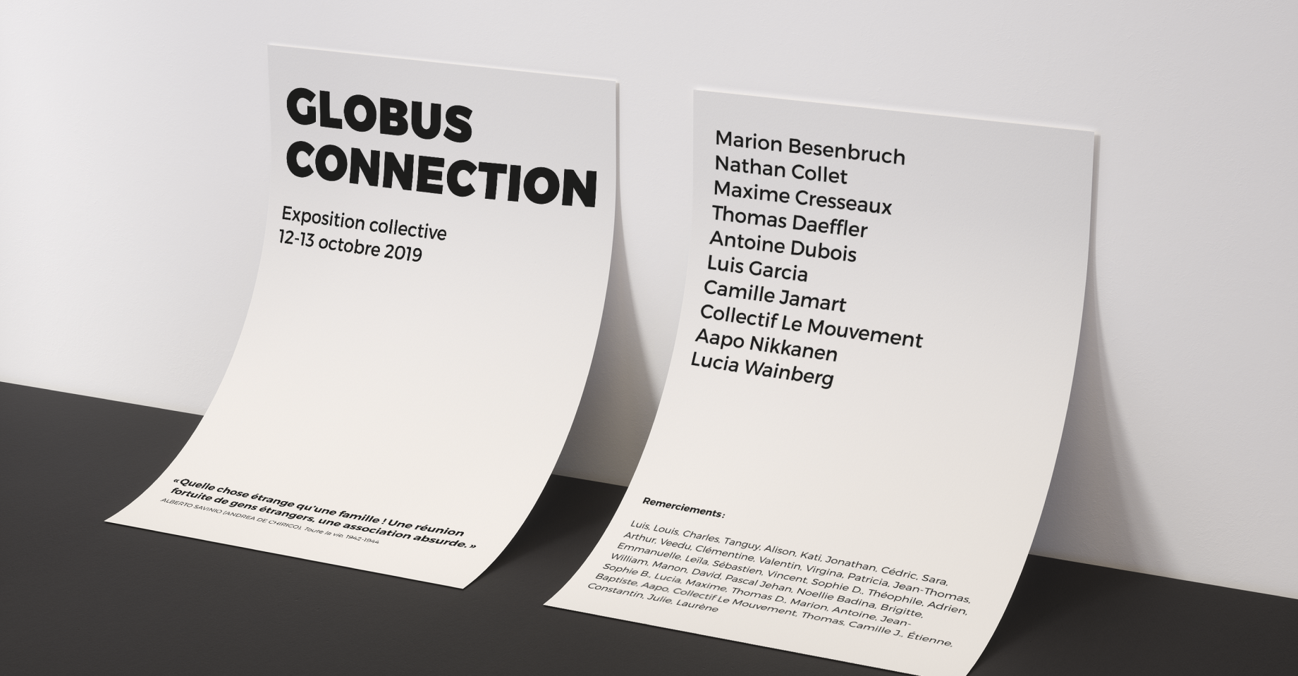 Globus connection exposition collective 2019