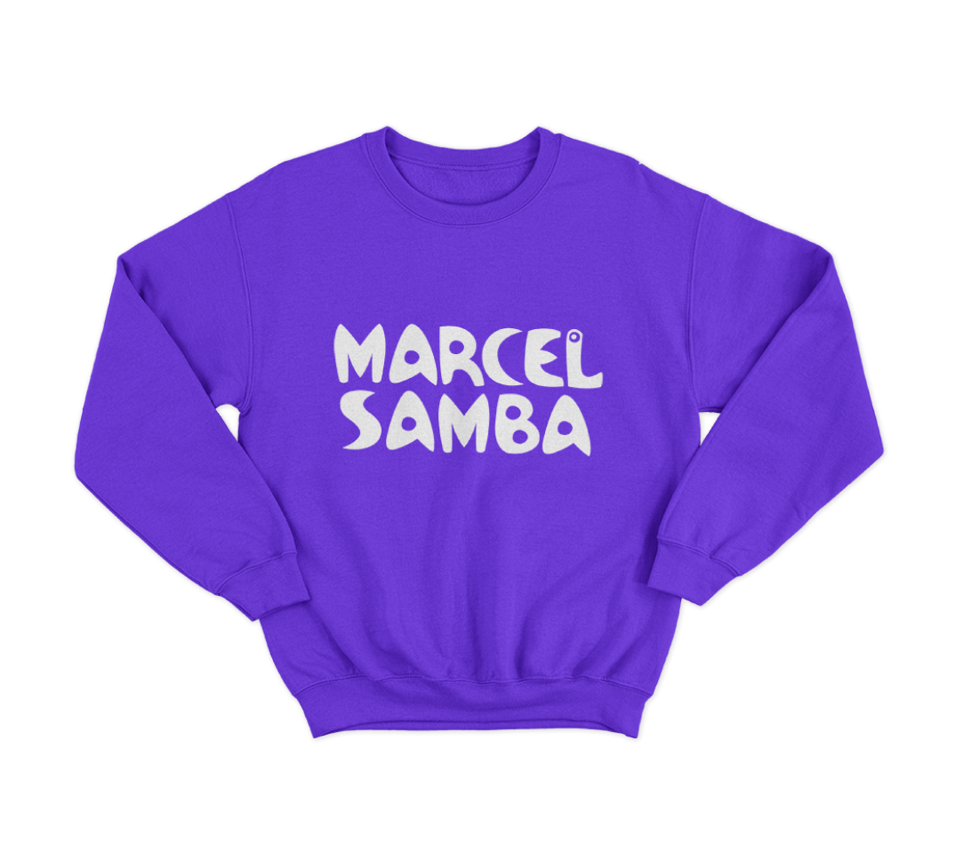 Marcel Samba, sweatshirt sérigraphié